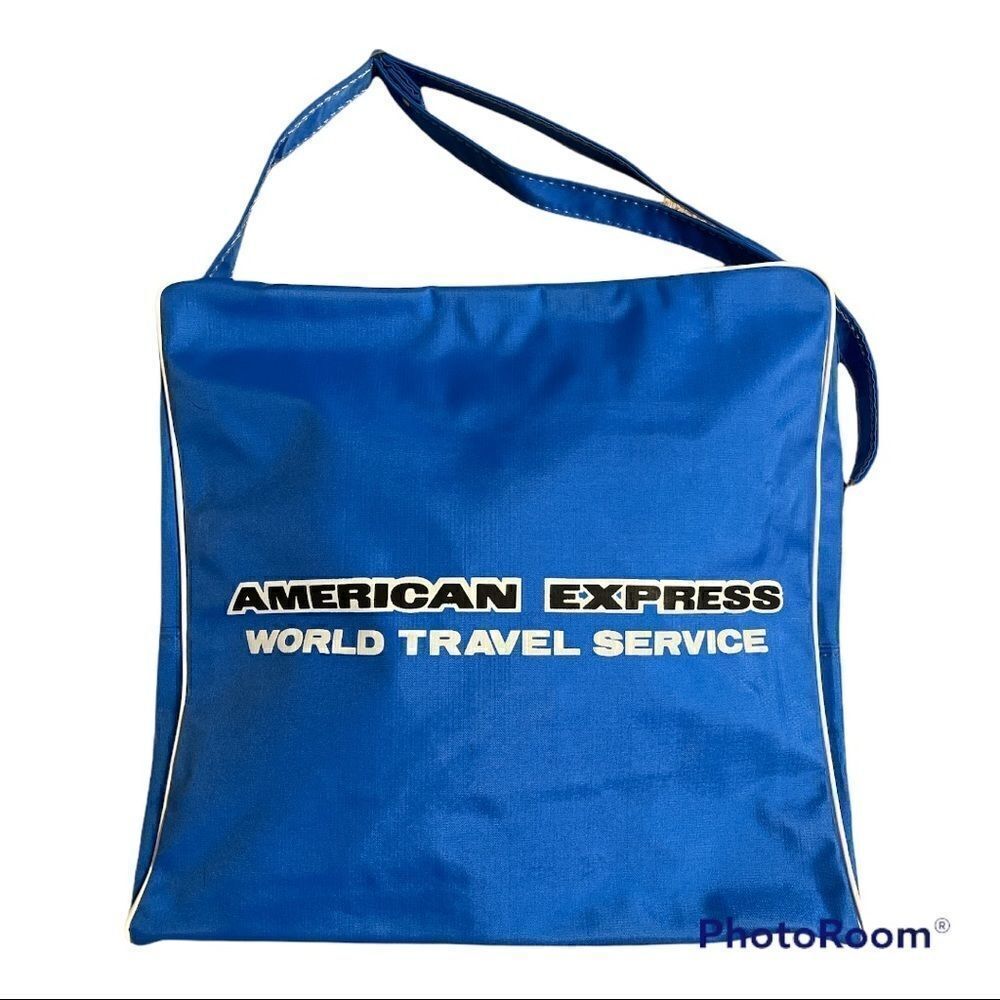 Vintage American Express Travel Service Travel Bag